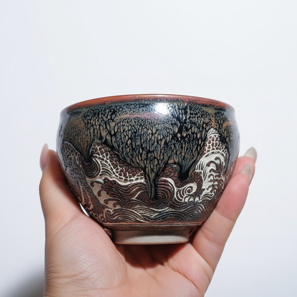 Hand Carved Porcelain