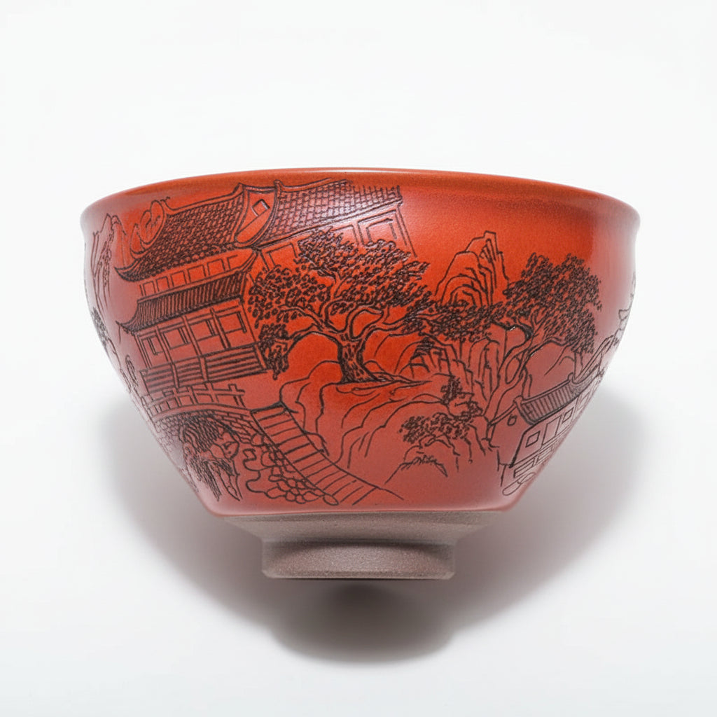 Handcrafted Porcelain Home Decor Bowl