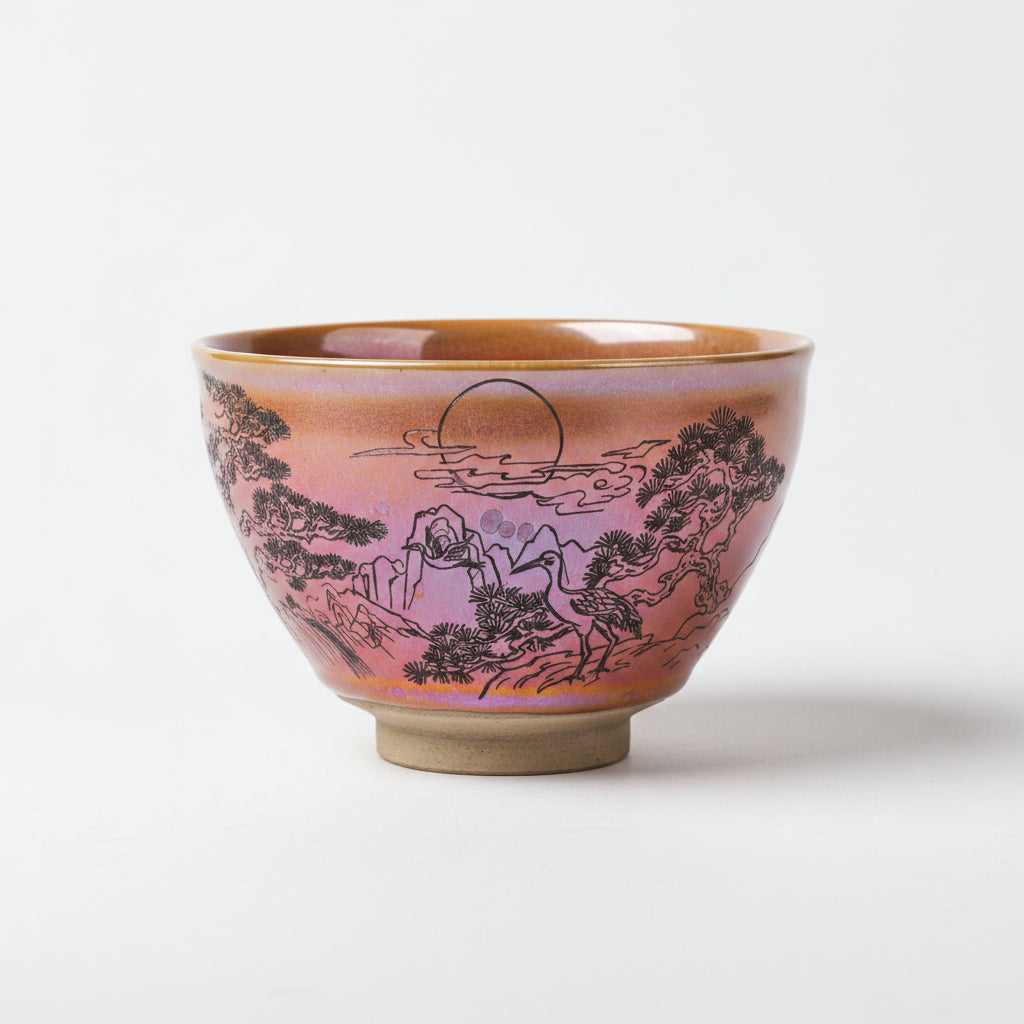 Carving Porcelain Home Decor Bowl