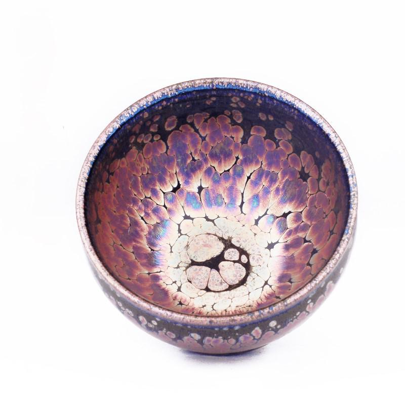 Rainbow General Jian Zhan Tenmoku Tea Cup