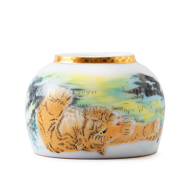 Aegis Tiger Jian Zhan Tenmoku Tea Cup