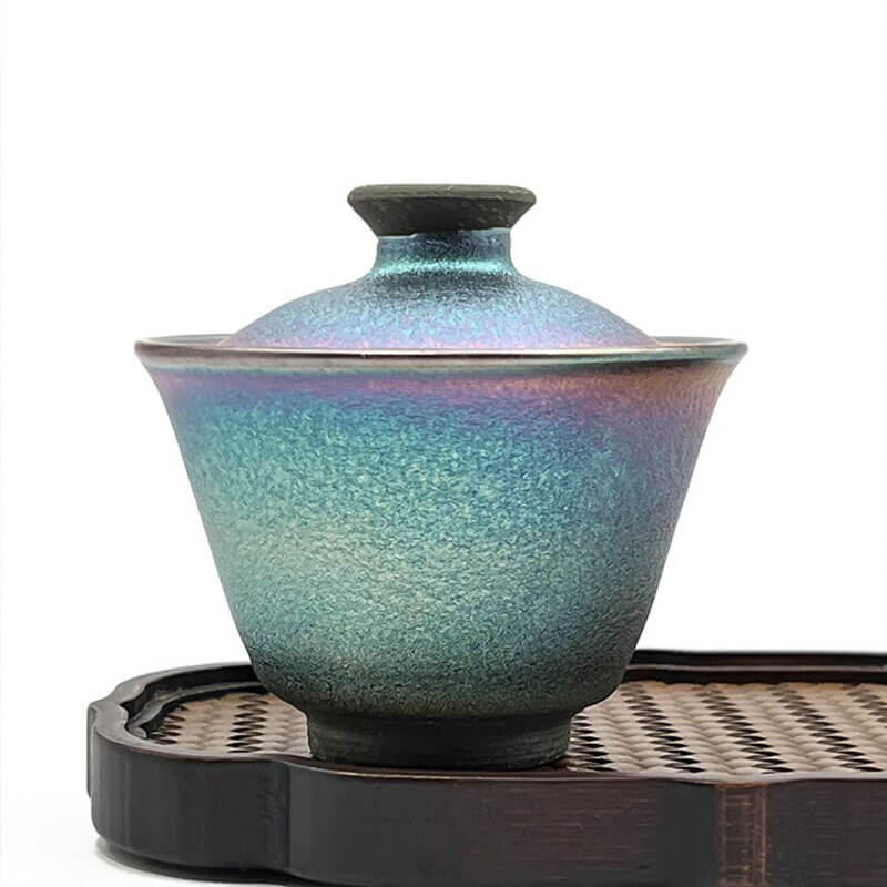Rainbow Jian Zhan Tenmoku Tea Gaiwan