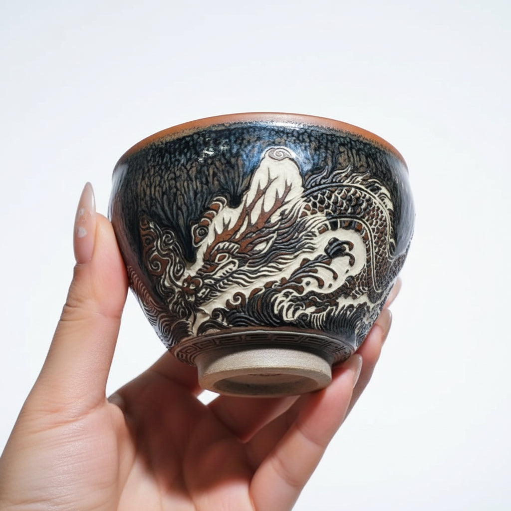 Hand Carved Porcelain