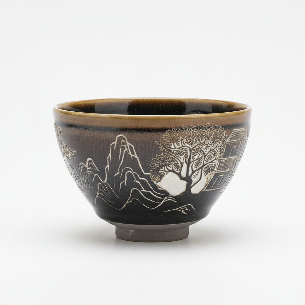 Hand Carved Decorative Bowl