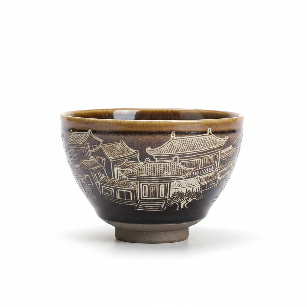 Hand Carved Decorative Bowl