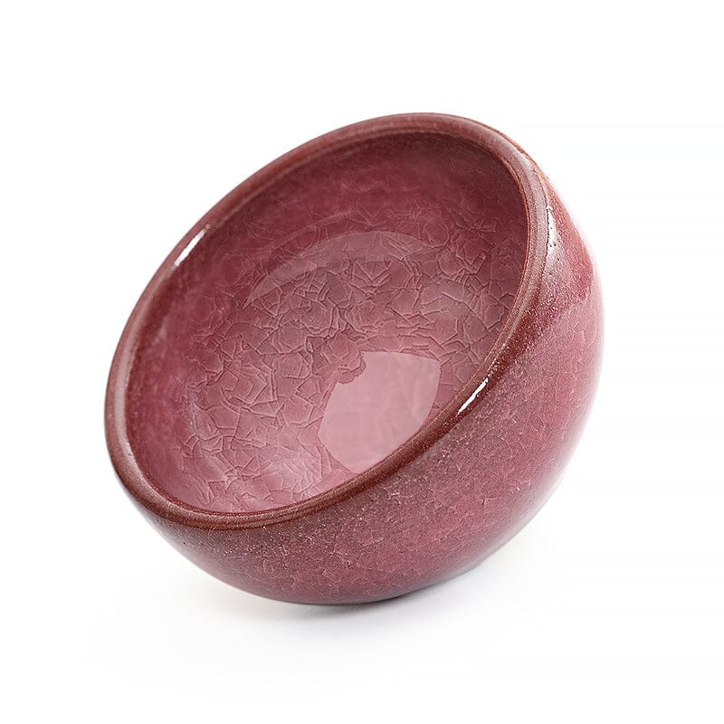 Pink Jian Zhan Tenmoku Tea Cup