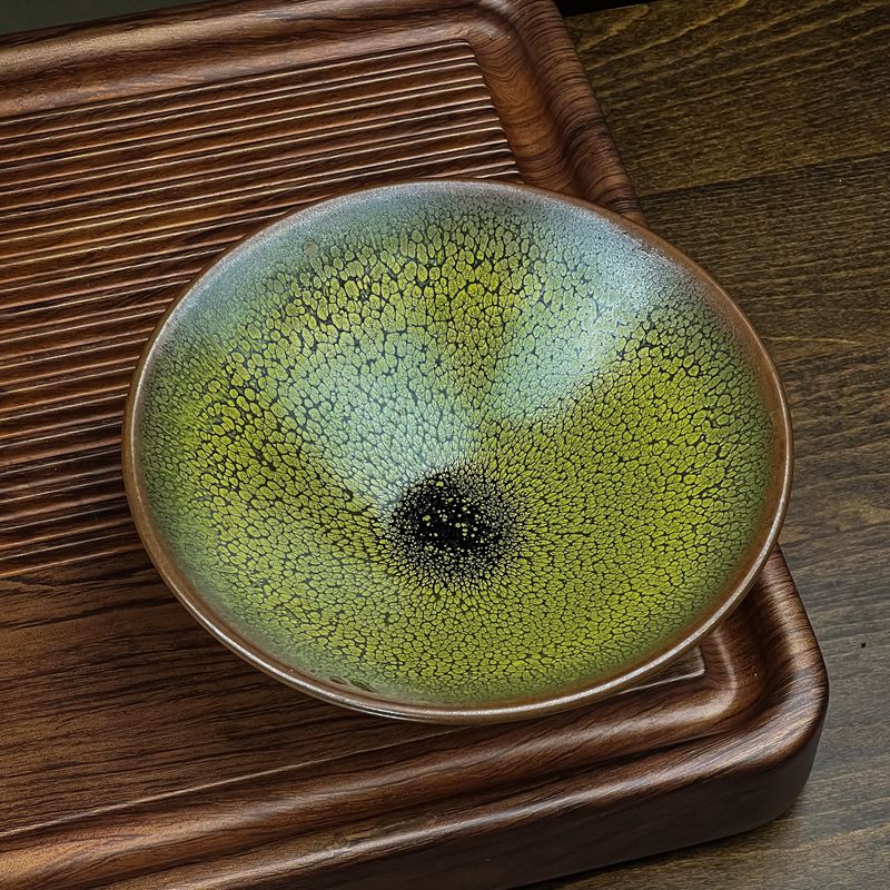 Bloom Jian Zhan Tenmoku Matcha Tea Bowl