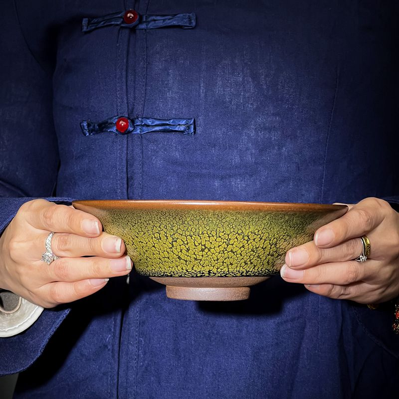 Bloom Jian Zhan Tenmoku Matcha Tea Bowl