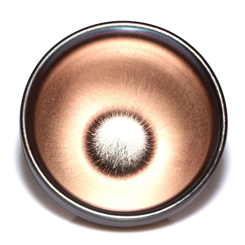 Tenmoku Tea Cup Color Gold