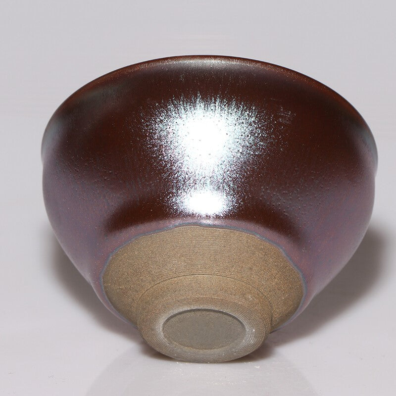 Tenmoku Tea Cup Color Purple
