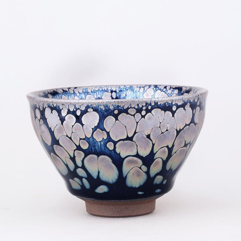 Yuteki Tenmoku Jian Zhan Tea Cup Butterfly